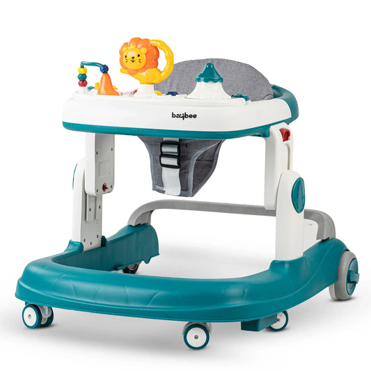 Astro Walker With 3 Adjustable Height and Musical Toy (GREEN)