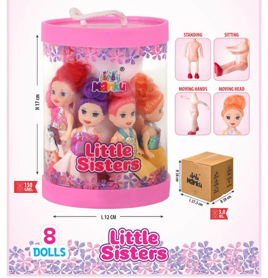 MANKU LITTLE SISTERS ROUND 8 PC