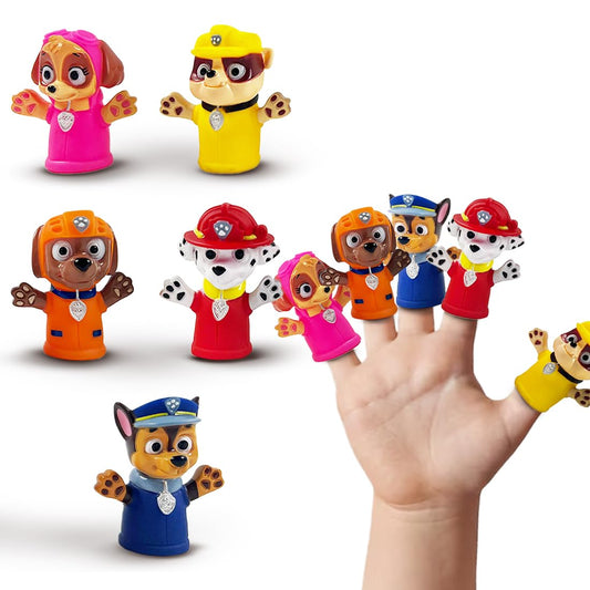 5 Pcs Paw Patrol Finger Puppet Toy