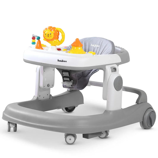 Astro Walker With 3 Adjustable Height and Musical Toy (GREY)