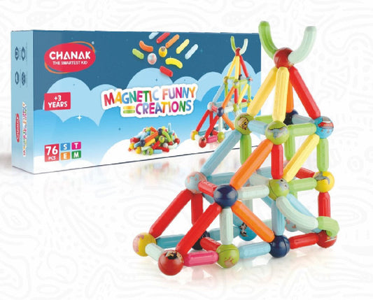 Magnetic Building Stick & Ball Blocks