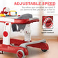 Astro Walker With 3 Adjustable Height and Musical Toy (RED)