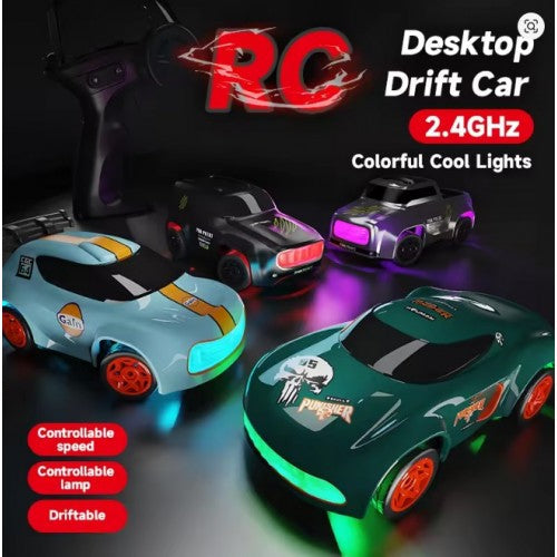 1:64 RC Drift Car – 2.4GHz 4WD Mini GTR Racing Car