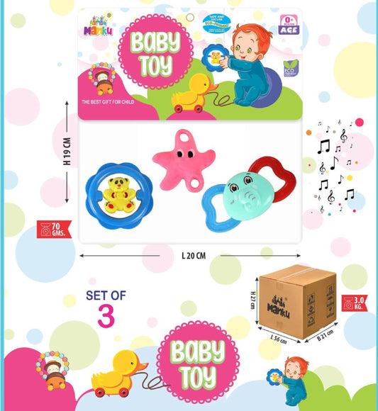 MANKU BABY PARRLE 3 PC