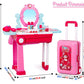 3 in 1 Beauty Makeup Plastic Pretend Play Set