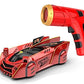 Laser Tracking Wall Climbing Car