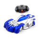 Wall Climbing Rechargeable RC Car- Blue