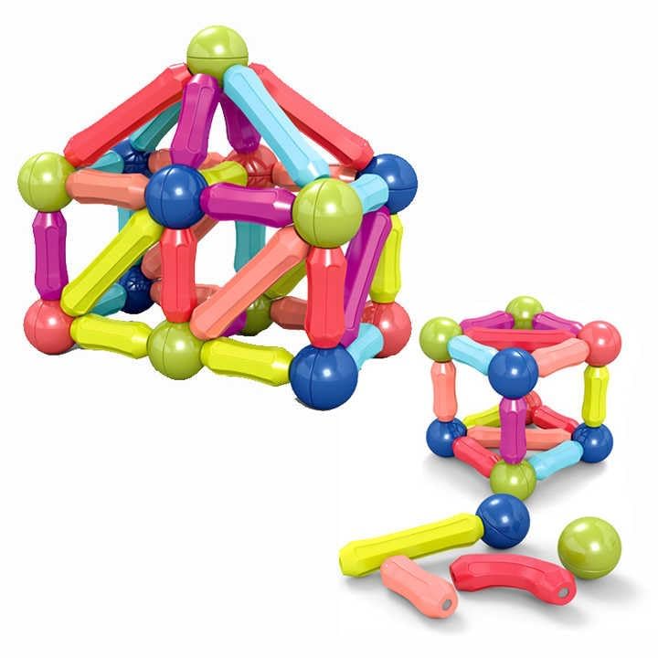 Magnetic Balls and Rods Set Building Sticks Blocks (36 pcs)