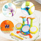 Drum Set for Toddlers with microphone