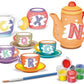 Tea Pot And Cups