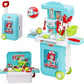 2 In 1 Doctor Nurse Medical Box With Suitcase