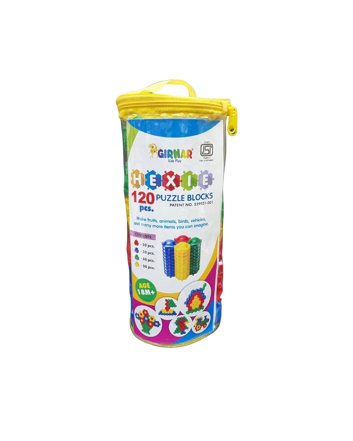 HEXIE PUZZLE BLOCKS 120pcs