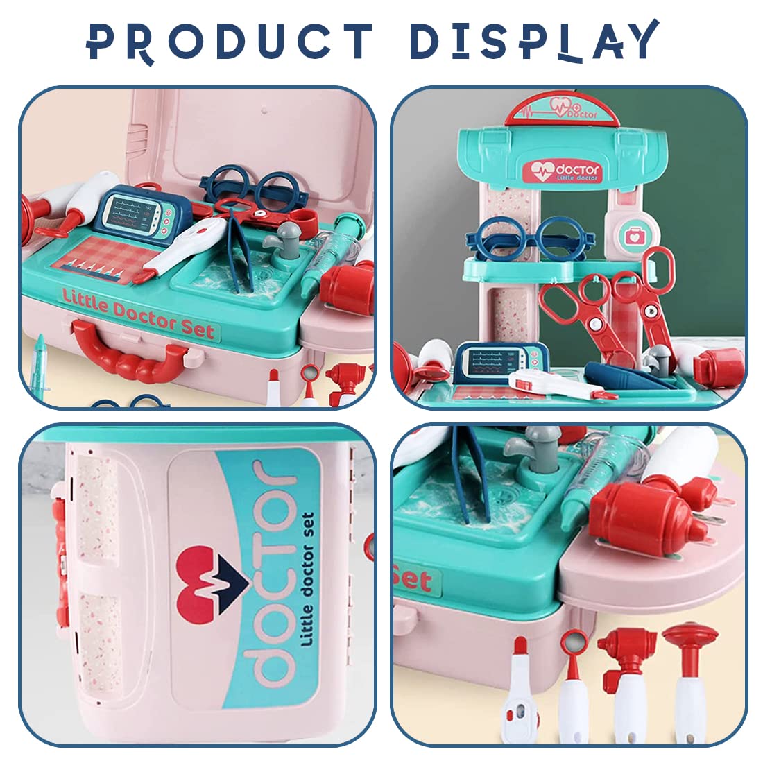 Doctor play set with briefcase
