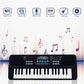 VEBETO Kids Piano with Mic 