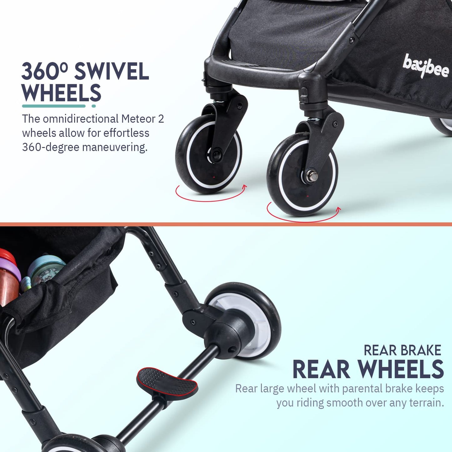 Baby Stroller Red (BBPR550)
