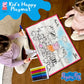 Peppa Pig Coloring Mat