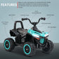 Monster ATV Rechargeable Battery Operated Electric Kids Bike  (ASH / GREEN)