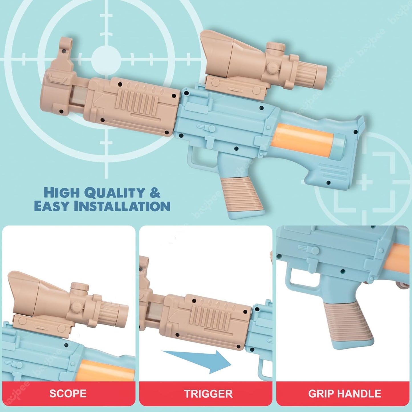 Space Explorer Pneumatic Gun