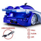 Wall Climbing Rechargeable RC Car- Blue