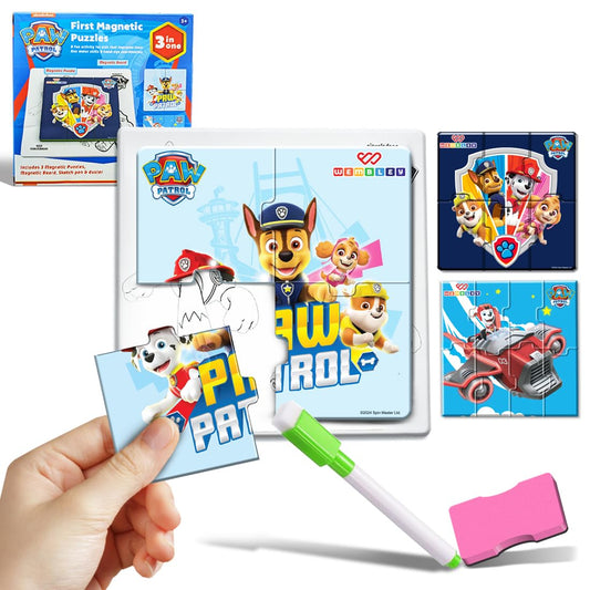 My First 3 in 1 Jigsaw Magnetic Puzzle (PAW PATROL)
