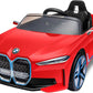 BMW i4 Ride-On Car (Red)