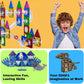 Magnetic Marble Run ball building blocks (75 pcs)