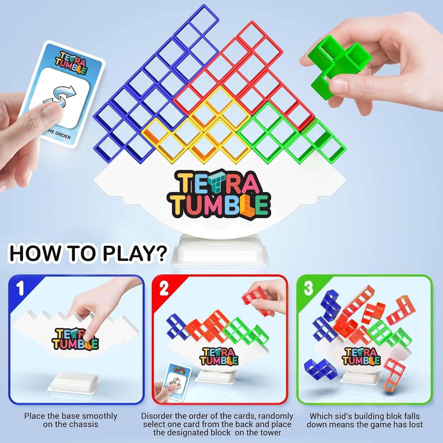 Stacking Blocks Balance Game