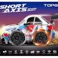High-Speed RC Drift Car with Spark Effect | Short Axis 2.4GHz Remote Control Racing Toy with LED Lights & Replaceable Drift Tyres for Kids & Adults