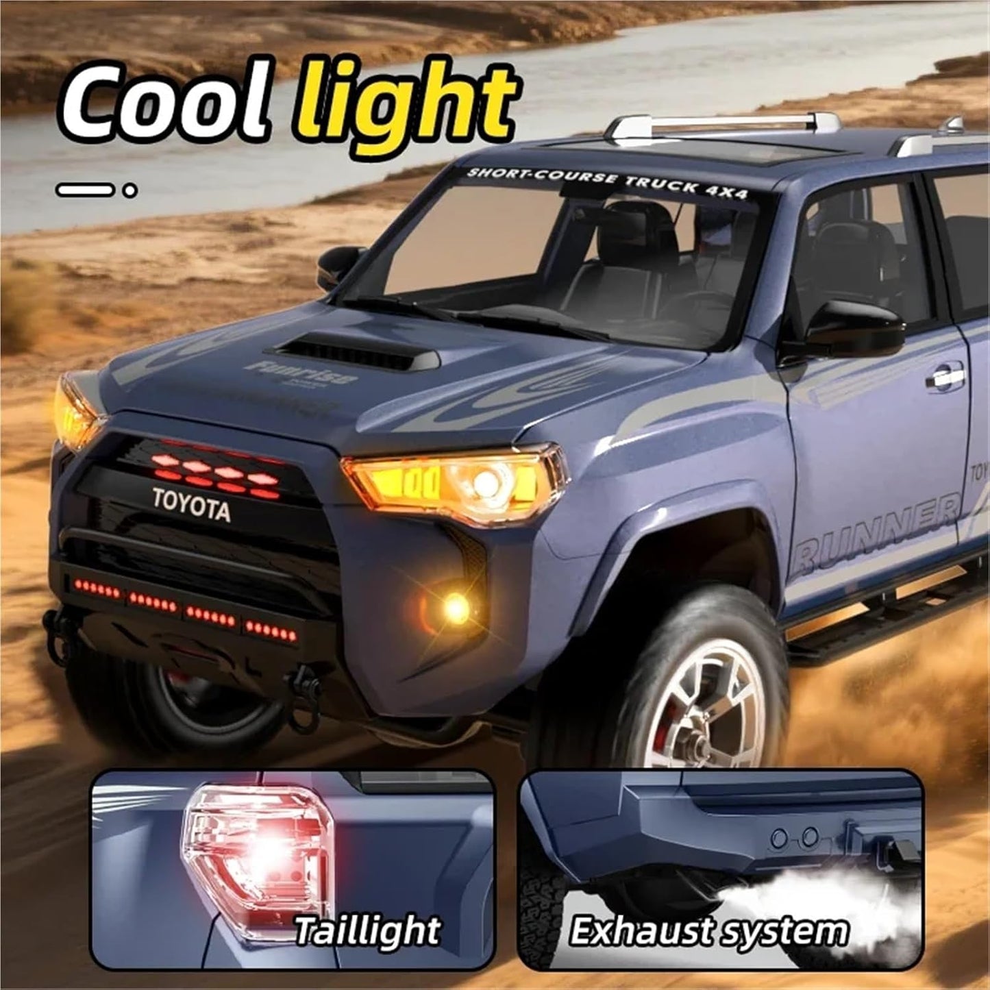 1/10 RC Crawler Toyota 4Runner Simulation