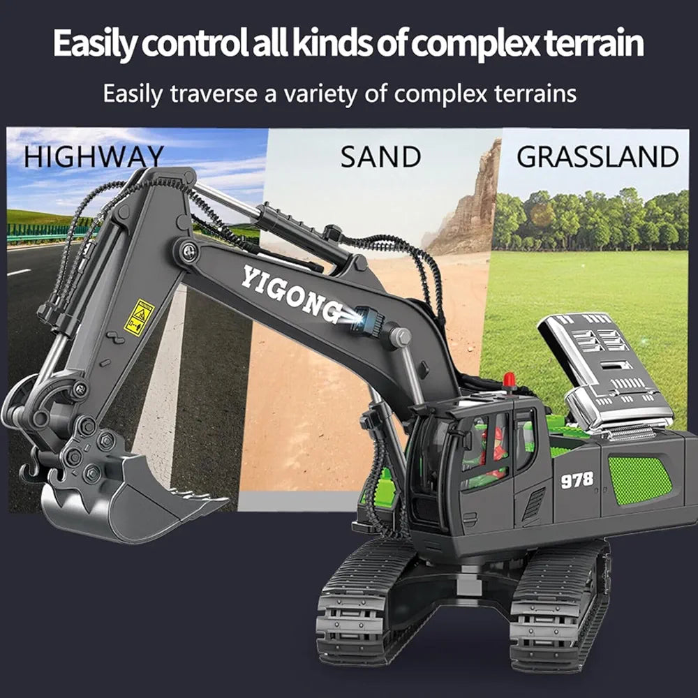 RC Construction Excavators Toys