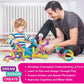 Magnetic Tiles Rolling Ball Building Blocks (100 Pcs)