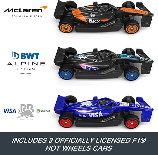 HOTWHEELS 1/64 SCALE JDY15 -F1 SPRINT RACE CIRCUIT VISA BWT MC LAREN