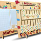 Wooden 3 in 1 Maths Puzzle