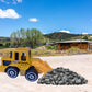kit 4 Caminhão Trator Construção Construido uma Cidade
