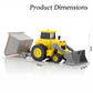 WHIMSY Plastic Construction Vehicles Set