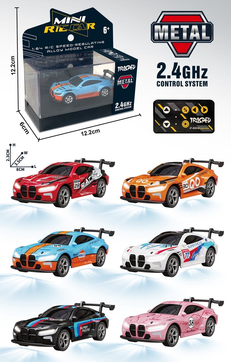 1:64 R/C SPEED REGULATING ALLOY MODEL CAR