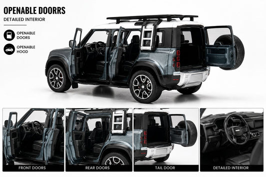 Land Rover Defender 110 1:24 Diecast Model Car