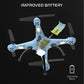 Skymaster Pro Drone with 720p HD Camera- Navy Blue