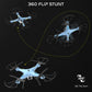 Skymaster Pro Drone with 720p HD Camera- Navy Blue