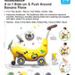4-in-1 Ride-on & Push Around Banana Plane