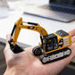 1:64 Scale Mini RC Excavator | Alloy Bucket | 270° Rotation | App Control | Lights & Sound