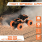 DUZTER- RC Car Spring Suspensions | 2WD Rock Crawler - Orange