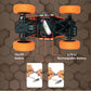 DUZTER- RC Car Spring Suspensions | 2WD Rock Crawler - Orange