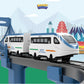 BOOGYWOOGY Bharat Express (77 Pcs)